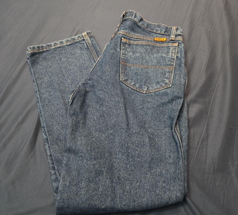 Wrangler Straight Leg Blue Denim Jeans